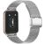Ремінець Deexe Milanese Bracelet для Samsung Galaxy Fit 3 - Silver: фото 1 з 6