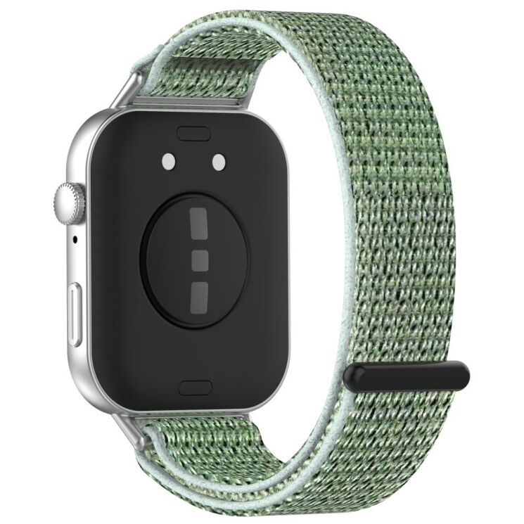 Ремінець Deexe Nylon Loop для Huawei Watch Fit 3 - Green: фото 1 з 7