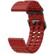 Ремешок Deexe Ocean Strap для часов Garmin c креплением Quick Fit 26mm - Wine Red (270704WR). Фото 3 из 6