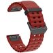 Ремешок Deexe Ocean Strap для часов Garmin c креплением Quick Fit 26mm - Wine Red (270704WR). Фото 1 из 6