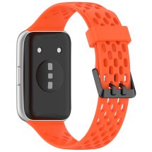 Ремешок Deexe Ocean Strap для Huawei Band 11 Pro / Band 11 - Orange: фото 1 из 9