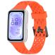 Ремешок Deexe Ocean Strap для Huawei Band 11 Pro / Band 11 - Orange (410604O). Фото 4 из 9