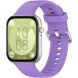 Ремінець Deexe Silicone Band для Huawei Watch Fit 3 / Fit 4 / Fit 4 Pro - Purple (357126V). Фото 2 з 10