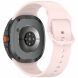 Ремінець Deexe Silicone Band для Samsung Galaxy Watch 8 (40/44mm) / 8 Classic - Pink (384190P). Фото 1 з 7
