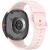 Ремешок Deexe Silicone Band для Samsung Galaxy Watch 8 (40/44mm) / 8 Classic - Pink: фото 1 из 7