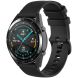Ремешок Deexe Silicone Watchband для Huawei Watch GT 3 (46mm) - Black (291709B). Фото 2 из 8