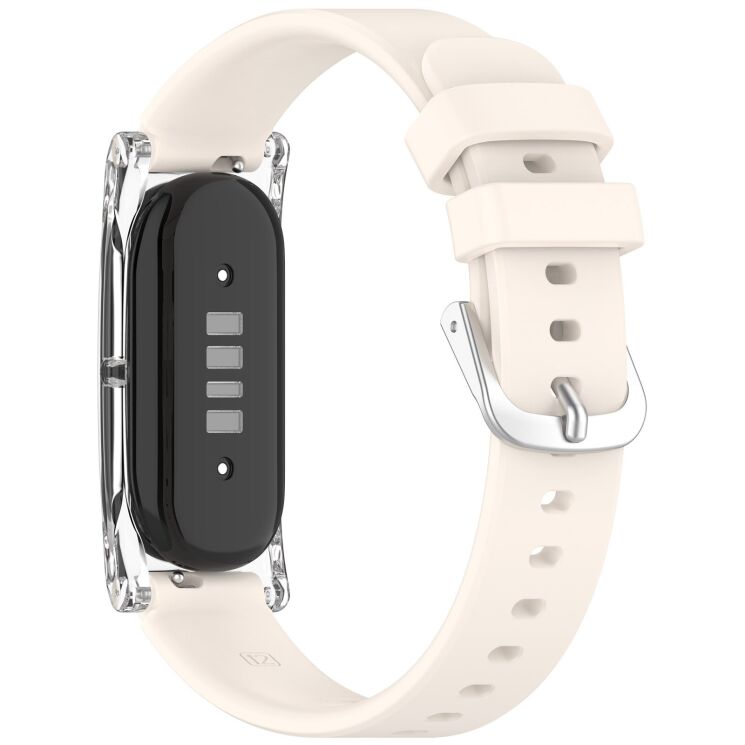 Ремешок Deexe Soft Silicone для Google Fitbit Air - Starlight: фото 2 из 9