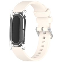 Ремешок Deexe Soft Silicone для Google Fitbit Air - Starlight: фото 1 из 9