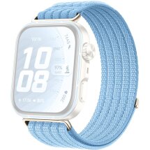 Ремешок Deexe Soft Weave для Huawei Watch Fit 4 Pro / Fit 4 / Fit 3 - Baby Blue: фото 1 из 5