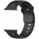 Ремешок Deexe Sport Design для Apple Watch 46 / 45 / 44 / SE 44 / 42 (Series 1-3) / Ultra / Ultra 2 - Black (371807B). Фото 3 из 9