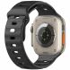 Ремешок Deexe Sport Design для Apple Watch 46 / 45 / 44 / SE 44 / 42 (Series 1-3) / Ultra / Ultra 2 - Black (371807B). Фото 1 из 9