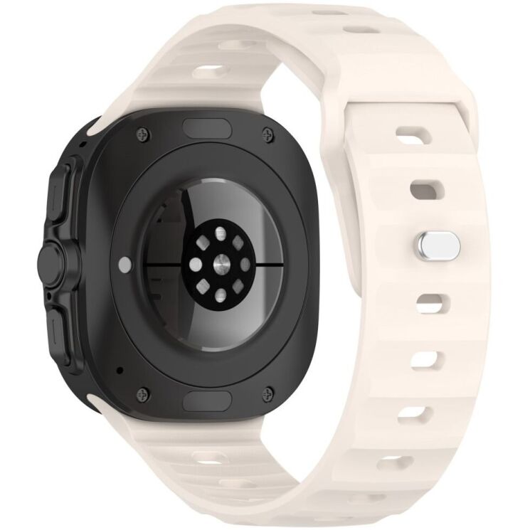 Ремешок Deexe Sport Series для Samsung Galaxy Watch Ultra (47mm) - Starlight: фото 1 из 6