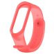 Ремешок Deexe Translucent Strap для Xiaomi Mi Band 5 / 6 - Transparent Red (229525R). Фото 2 из 4