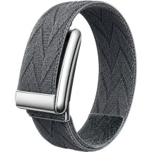Ремешок для часов Reframe Weave Fit для WHOOP 5.0 / MG - Grey / Silver: фото 1 из 3