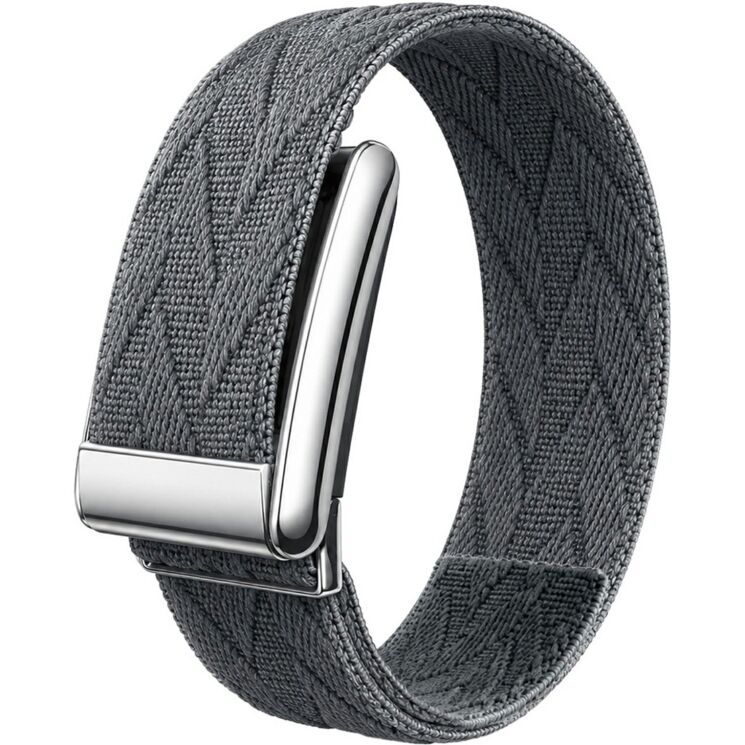 Ремешок для часов Reframe Weave Fit для WHOOP 5.0 / MG - Grey / Silver: фото 1 из 3