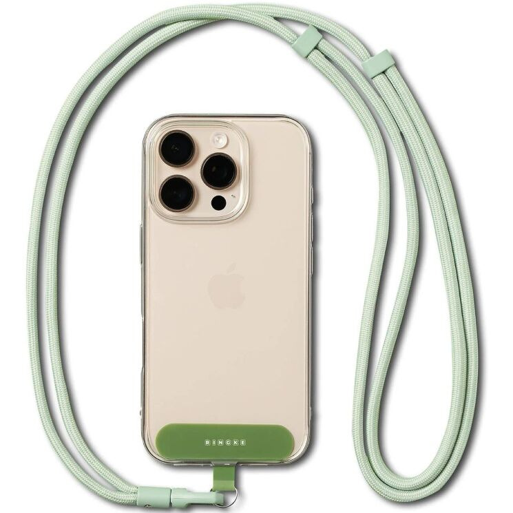 Ремешок для смартфона Ringke Link & Flow Shoulder Strap Y-Type (8800293851615) - Mute Mint: фото 1 из 14