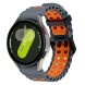 Ремінець KALEBOL Ocean Strap для Samsung Galaxy Watch 4 / 4 Classic / 5 / 5 Pro / 6 / 6 Classic / 7 / FE - Grey / Orange (358129HO). Фото 4 з 9