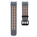 Ремінець KALEBOL Ocean Strap для Samsung Galaxy Watch 4 / 4 Classic / 5 / 5 Pro / 6 / 6 Classic / 7 / FE - Grey / Orange (358129HO). Фото 3 з 9