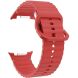 Ремінець KALEBOL Silicone Strap для Samsung Galaxy Watch 8 (40/44mm) / 8 Classic - Red (384114R). Фото 1 з 7
