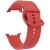 Ремінець KALEBOL Silicone Strap для Samsung Galaxy Watch 8 (40/44mm) / 8 Classic - Red: фото 1 з 7