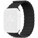 Ремінець KINGXBAR Liquid Silicone для Apple Watch 46 / 45 / 44 / SE 44 / 42 (Series 1-3) / Ultra / Ultra 2 - Black (304626B). Фото 1 з 8