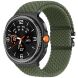 Ремінець Reframe Braided Strap для Samsung Galaxy Watch 8 (40/44mm) / 8 Classic - Olive Green (384155G). Фото 2 з 4