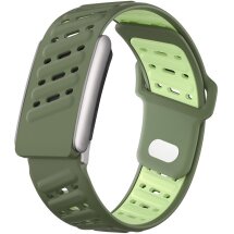 Ремінець Reframe Double Color для WHOOP 5.0 - Dark Green / Green: фото 1 з 4