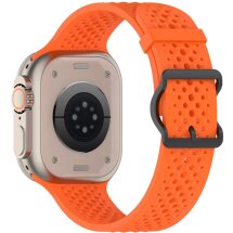 Ремінець Reframe Holes Fit для Apple Watch 49 / 46 / 45 / 44 / SE 44 / 42 (Series 1-3) / Ultra / Ultra 2 - Orange: фото 1 з 7
