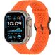 Ремінець Reframe Holes Fit для Apple Watch 49 / 46 / 45 / 44 / SE 44 / 42 (Series 1-3) / Ultra / Ultra 2 - Orange (371829O). Фото 4 з 7