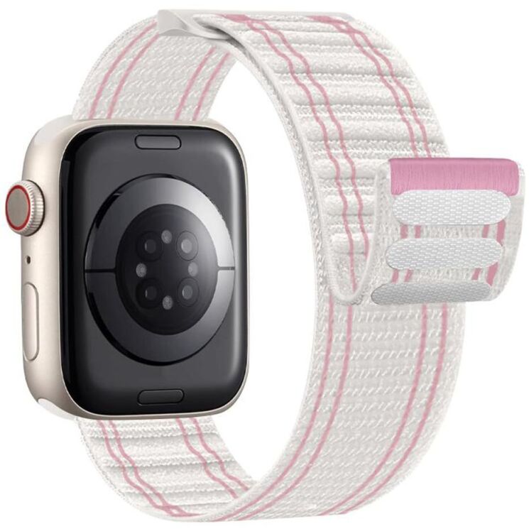 Ремінець Reframe Magic Tape для Apple Watch 42 (Series 10/11) / 41 / 40 / SE 40 / 38 - Pink: фото 1 з 6