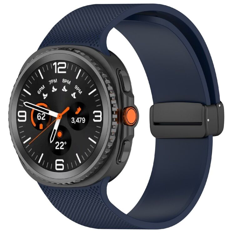 Ремінець Reframe Magnetic Loop для Samsung Galaxy Watch 8 (40/44mm) / 8 Classic - Midnight Blue: фото 2 з 7