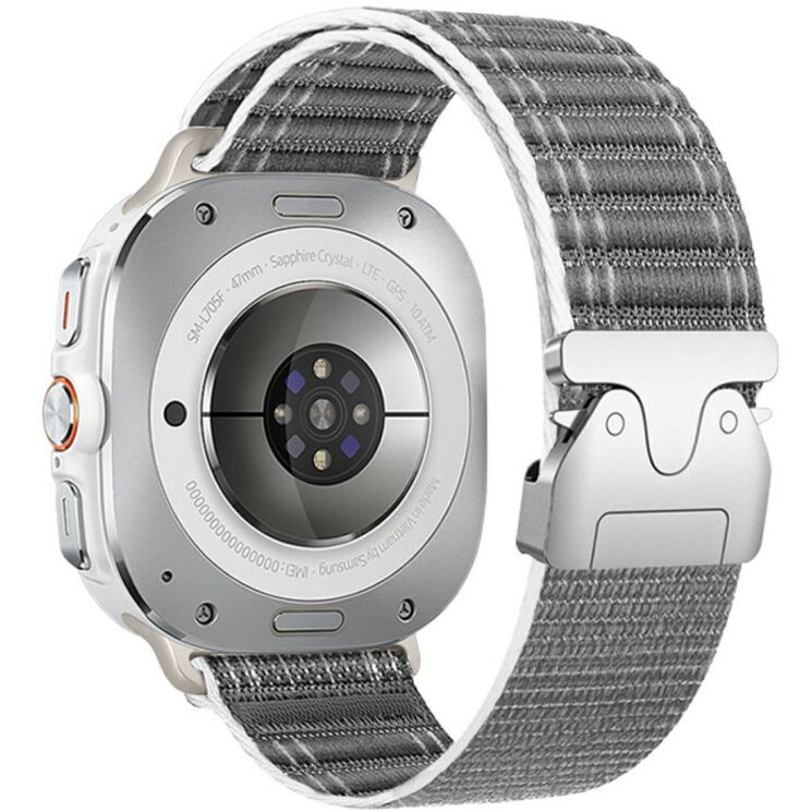 Ремешок Reframe Trek Band для Samsung Galaxy Watch Ultra (47mm) / Ultra (2025) - Grey (358068H) Ремешок Reframe Trek Band для Samsung Galaxy Watch Ultra (47mm) / Ultra (2025) - Grey: фото 1 из 5