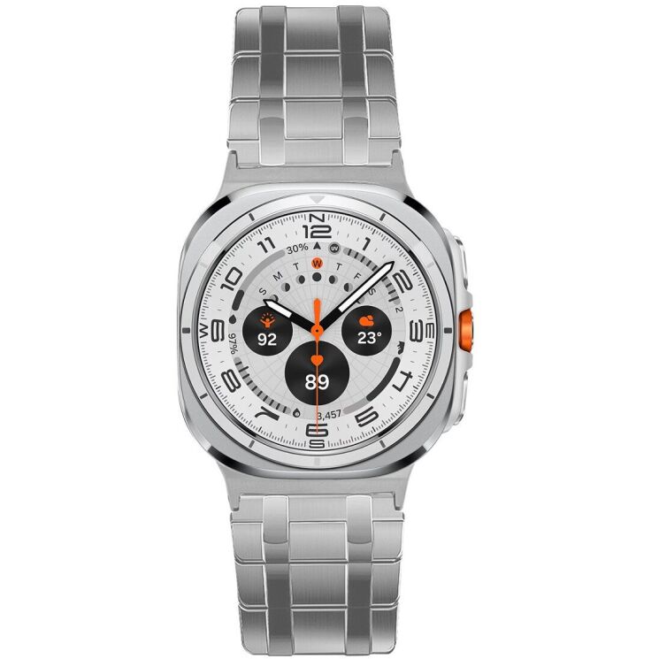 Ремінець Reframe Vega для Samsung Galaxy Watch 8 (40/44mm) / 8 Classic - Silver: фото 3 з 4