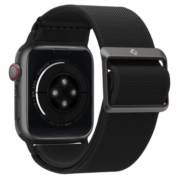 Ремешок Spigen (SGP) Lite Fit для Apple Watch 42 (Series 10) / 41 / 40 / SE 40 / 38 - Black: фото 3 из 15