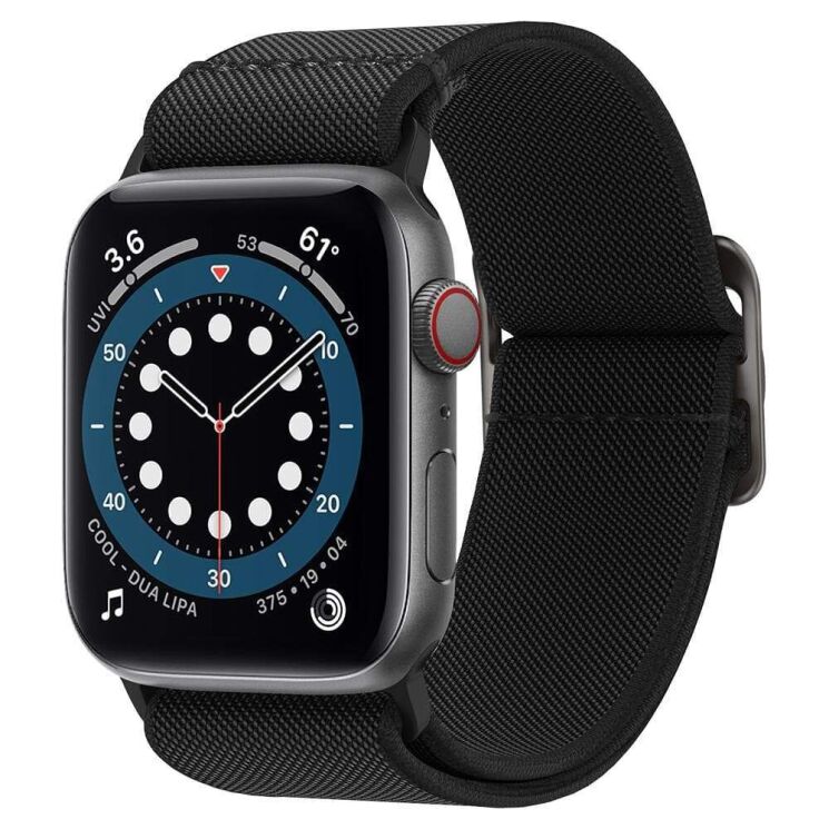 Ремешок Spigen (SGP) Lite Fit для Apple Watch 42 (Series 10) / 41 / 40 / SE 40 / 38 - Black: фото 1 из 15