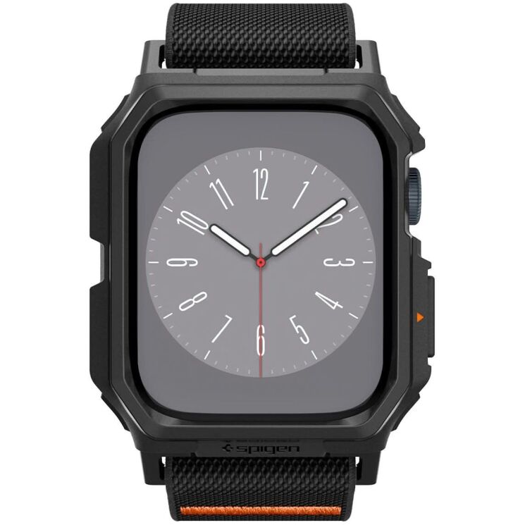 Ремешок Spigen (SGP) Lite Fit Pro для Apple Watch 45 mm (7 / 8 / 9 Series) - Matte Black: фото 2 из 14