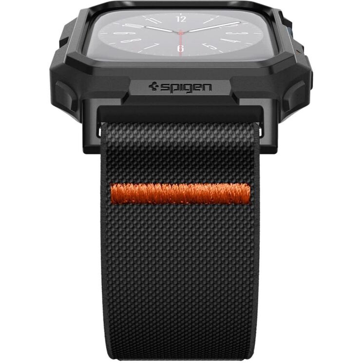 Ремешок Spigen (SGP) Lite Fit Pro для Apple Watch 45 mm (7 / 8 / 9 Series) - Matte Black: фото 3 из 14