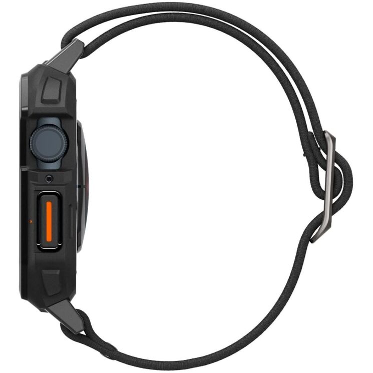 Ремешок Spigen (SGP) Lite Fit Pro для Apple Watch 45 mm (7 / 8 / 9 Series) - Matte Black: фото 4 из 14