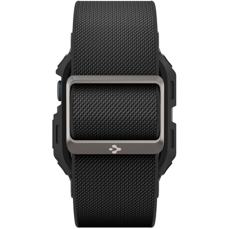 Ремешок Spigen (SGP) Lite Fit Pro для Apple Watch 45 mm (7 / 8 / 9 Series) - Matte Black: фото 7 из 14