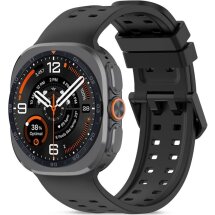 Ремінець Tech-Protect Silicone Air для Samsung Galaxy Watch Ultra 2 / Ultra / Ultra (2025) - Black: фото 1 з 5