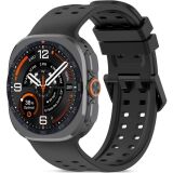 Ремінець Tech-Protect Silicone Air для Samsung Galaxy Watch Ultra 2 / Ultra / Ultra (2025) - Black: фото 1 з 5