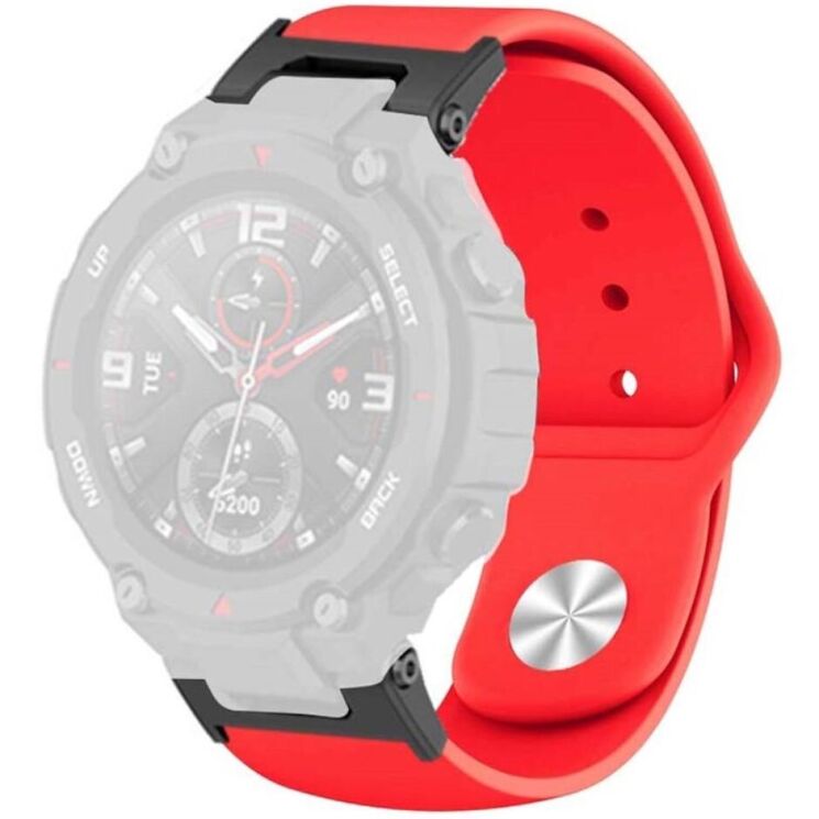 Ремешок UniCase Silicone Strap для Huami Amazfit T-ReX / T-ReX Pro - Red: фото 1 из 3