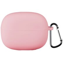 Силиконовый чехол Deexe Silicone Case (FH) для Xiaomi Redmi Buds 6 Pro - Pink: фото 1 из 8