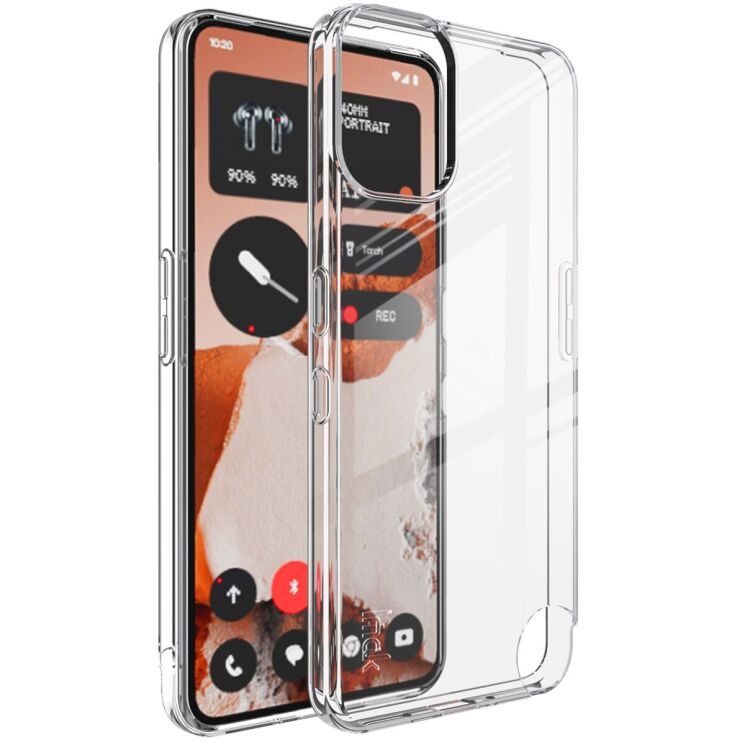 Силіконовий чохол IMAK UX-10 Series для Nothing CMF Phone 2 Pro - Transparent: фото 1 з 6
