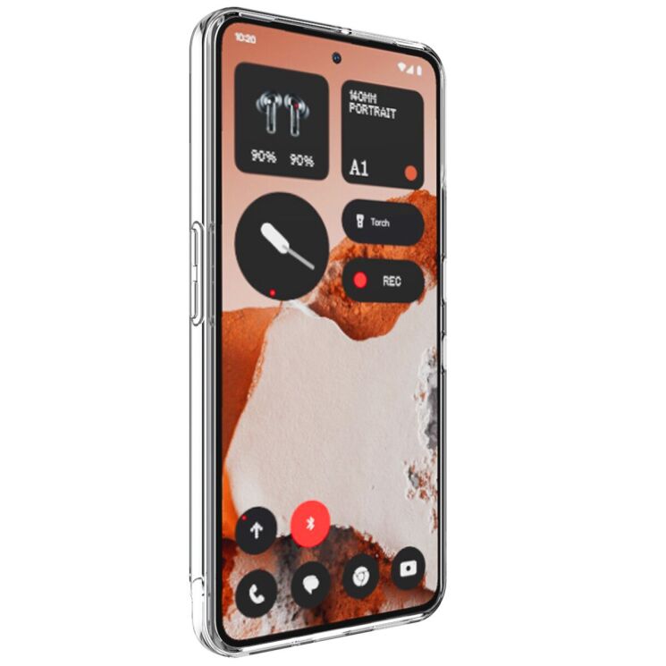 Силіконовий чохол IMAK UX-10 Series для Nothing CMF Phone 2 Pro - Transparent: фото 2 з 6