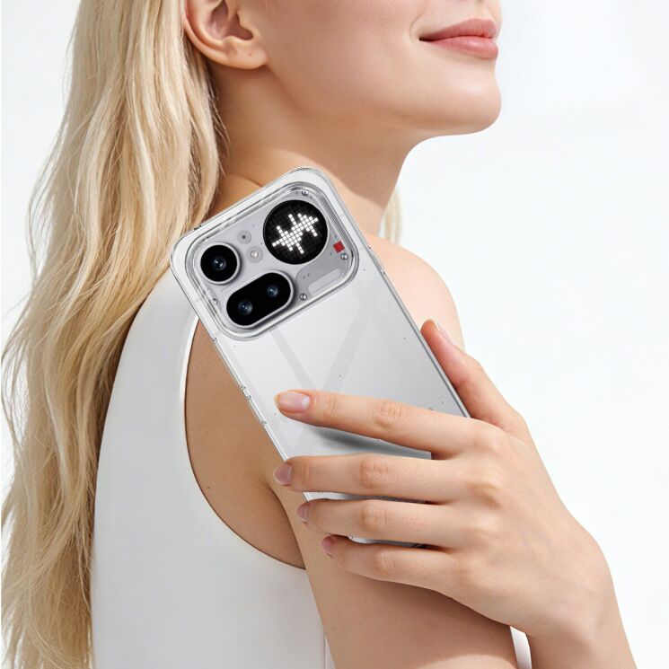 Силиконовый чехол IMAK UX-10 Series для Nothing Phone (4a) Pro - Transparent (411406T) Силиконовый чехол IMAK UX-10 Series для Nothing Phone (4a) Pro - Transparent: фото 5 из 8