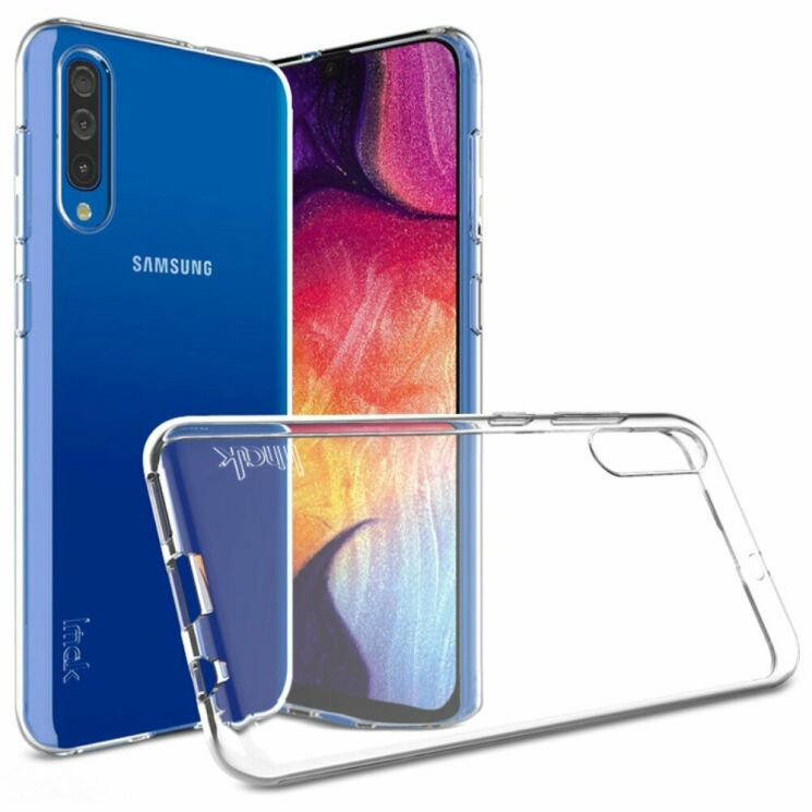 Силиконовый (TPU) чехол IMAK UX-5 Series для Samsung Galaxy A70 (A705) - Transparent (227120T) Силиконовый (TPU) чехол IMAK UX-5 Series для Samsung Galaxy A70 (A705) - Transparent: фото 1 из 13