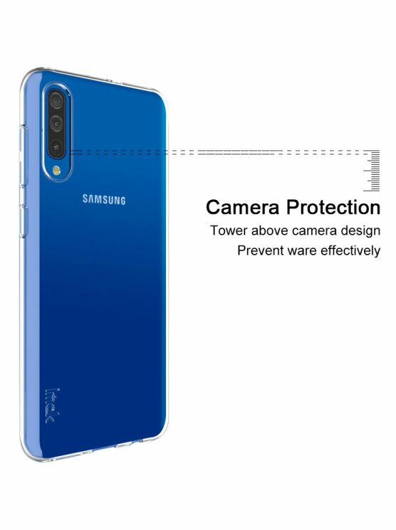 Силиконовый (TPU) чехол IMAK UX-5 Series для Samsung Galaxy A70 (A705) - Transparent (227120T) Силиконовый (TPU) чехол IMAK UX-5 Series для Samsung Galaxy A70 (A705) - Transparent: фото 11 из 13