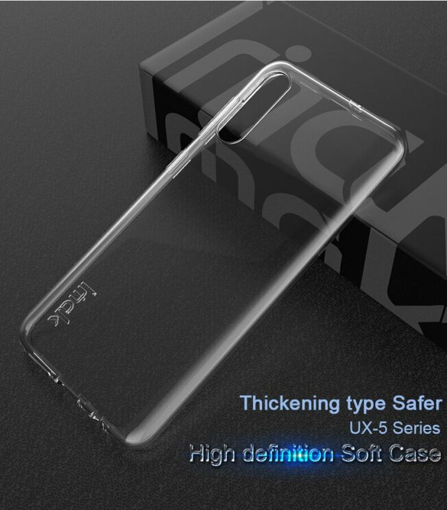 Силиконовый (TPU) чехол IMAK UX-5 Series для Samsung Galaxy A70 (A705) - Transparent (227120T) Силиконовый (TPU) чехол IMAK UX-5 Series для Samsung Galaxy A70 (A705) - Transparent: фото 7 из 13