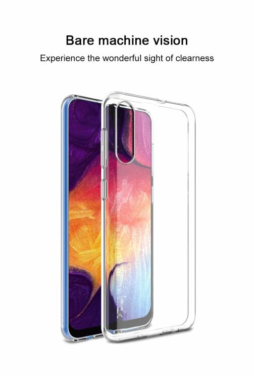 Силиконовый (TPU) чехол IMAK UX-5 Series для Samsung Galaxy A70 (A705) - Transparent (227120T) Силиконовый (TPU) чехол IMAK UX-5 Series для Samsung Galaxy A70 (A705) - Transparent: фото 8 из 13